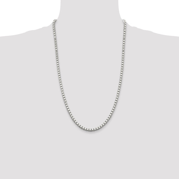 Sterling Silver 3.75mm Box Chain