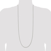 Sterling Silver 1.5mm Curb Chain