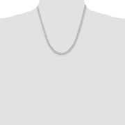 Sterling Silver 4.5mm Curb Chain
