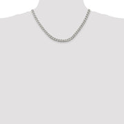 Sterling Silver 6.5mm Curb Chain