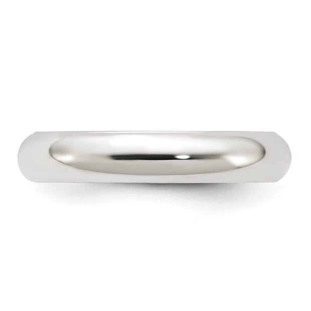 Sterling Silver 4mm Comfort Fit Band