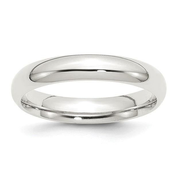 Sterling Silver 4mm Comfort Fit Band