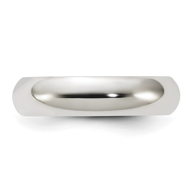 Sterling Silver 5mm Comfort Fit Band