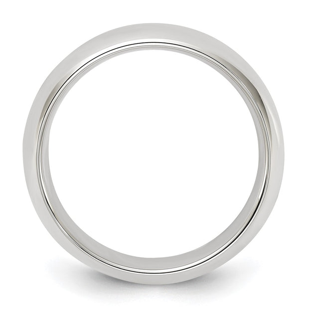 Sterling Silver 6mm Comfort Fit Band