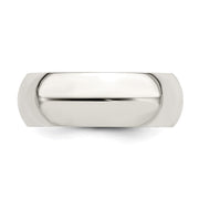 Sterling Silver 7mm Comfort Fit Band
