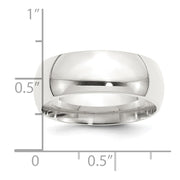 Sterling Silver 8mm Comfort Fit Band