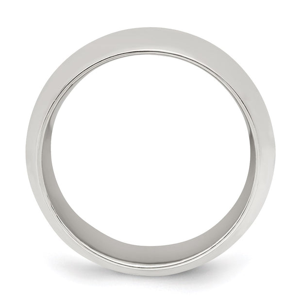 Sterling Silver 9mm Comfort Fit Band