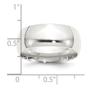 Sterling Silver 9mm Comfort Fit Band
