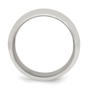 Sterling Silver 10mm Comfort Fit Band