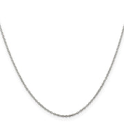 Sterling Silver 1mm Cable Chain