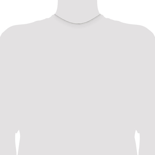 Sterling Silver 1mm Cable Chain