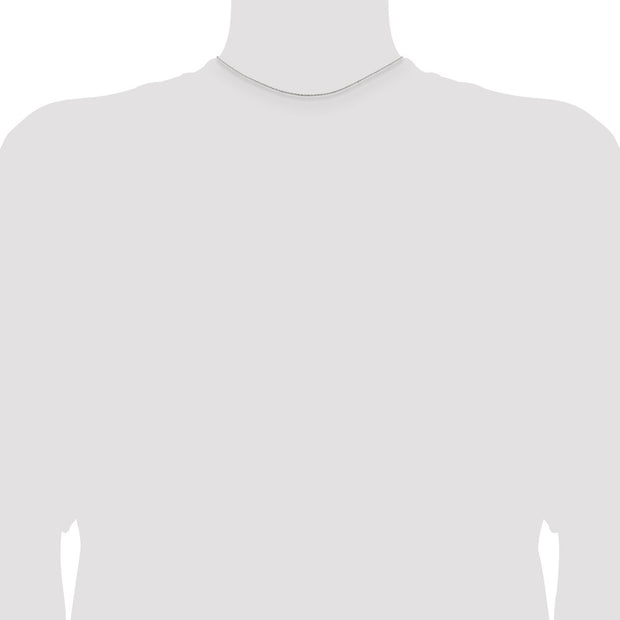 Sterling Silver 1mm Cable Chain