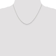 Sterling Silver 1mm Cable Chain