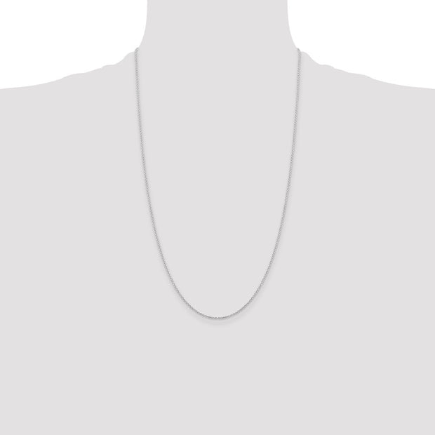 Sterling Silver 1.25mm Cable Chain