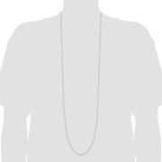 Sterling Silver 1.25mm Cable Chain