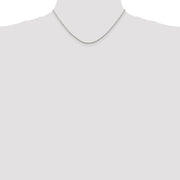 Sterling Silver 1.95mm Cable Chain