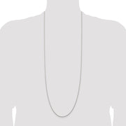 Sterling Silver 1.95mm Cable Chain