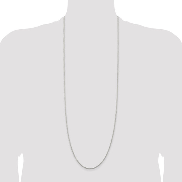 Sterling Silver 1.95mm Cable Chain