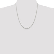Sterling Silver 2.25mm Cable Chain