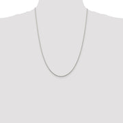 Sterling Silver 2.25mm Cable Chain