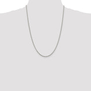 Sterling Silver 2.75mm Cable Chain