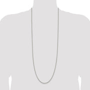 Sterling Silver 2.75mm Cable Chain
