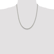 Sterling Silver 4.5mm Cable Chain