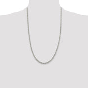 Sterling Silver 4.5mm Cable Chain
