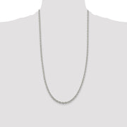 Sterling Silver 4.5mm Cable Chain