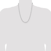 Sterling Silver 3.5mm D/C Paperclip Chain