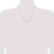 Sterling Silver 1.8mm Solid Rope Chain