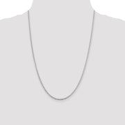 Sterling Silver 2.3mm Solid Rope Chain