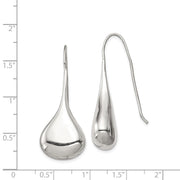 Sterling Silver French Wire Dangle Earrings