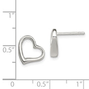 Sterling Silver Heart Earrings