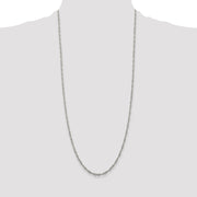 Sterling Silver 2.25mm Singapore Chain