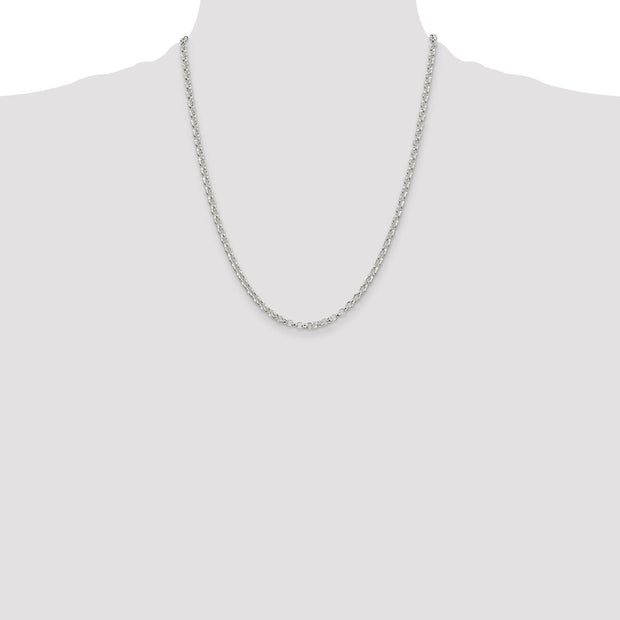 Sterling Silver 3.5mm Rolo Chain