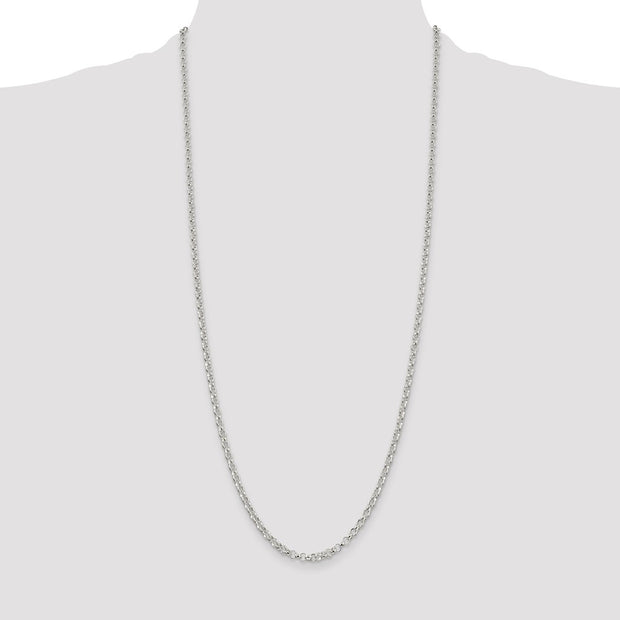 Sterling Silver 3.5mm Rolo Chain
