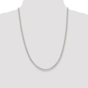 Sterling Silver 4mm Rolo Chain