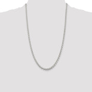 Sterling Silver 4.6mm Rolo Chain