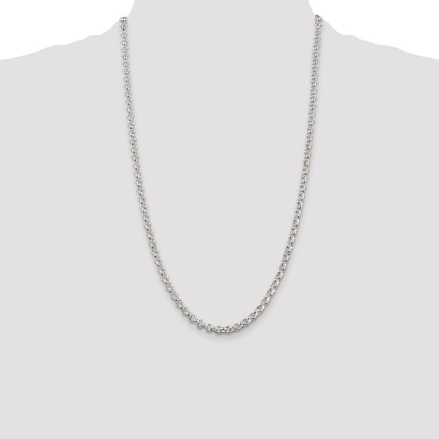 Sterling Silver 4.6mm Rolo Chain