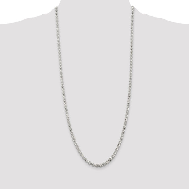 Sterling Silver 4.6mm Rolo Chain