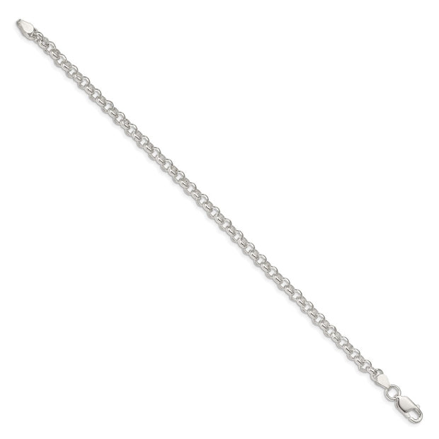 Sterling Silver 4.75mm Rolo Bracelet