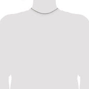 Sterling Silver 1.75mm Singapore Chain