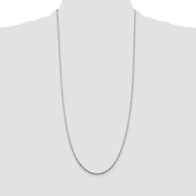 Sterling Silver 1.75mm Singapore Chain