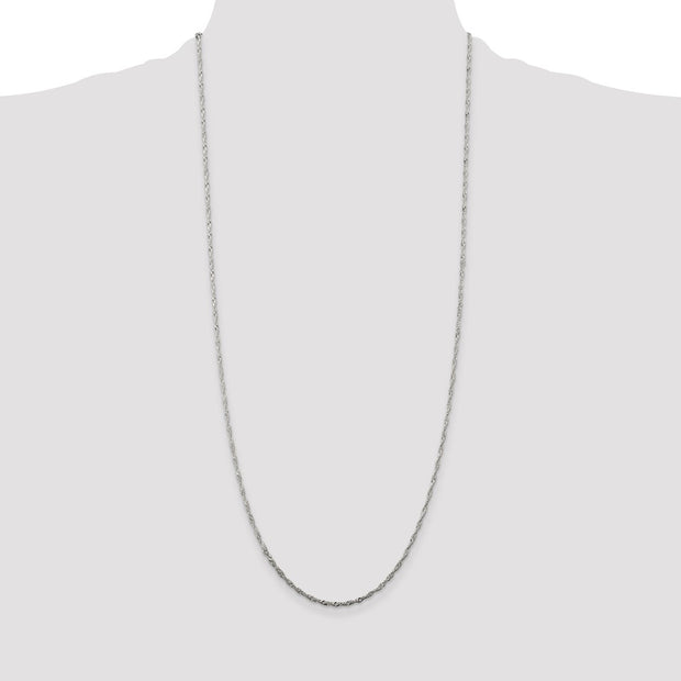 Sterling Silver 1.75mm Singapore Chain
