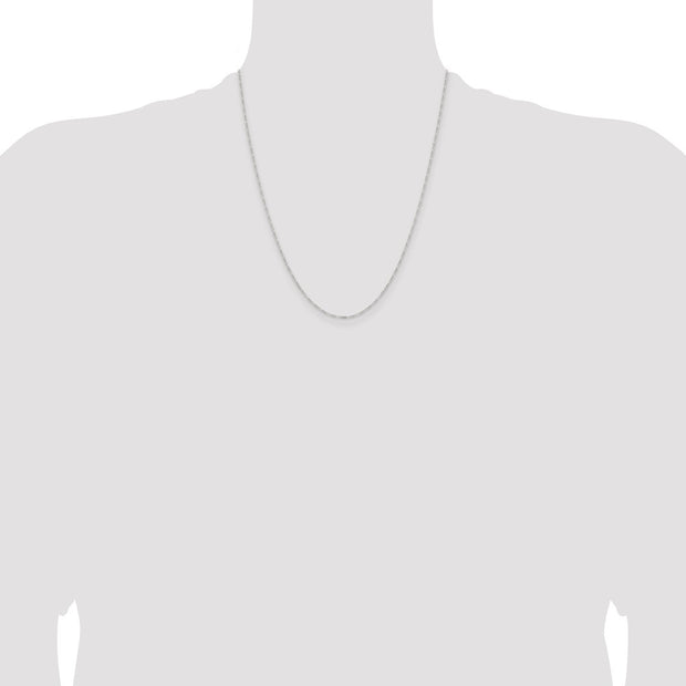 Sterling Silver 1.2mm Figaro Chain