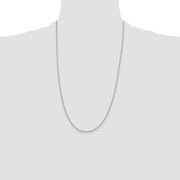 Sterling Silver 1.4mm Figaro Chain