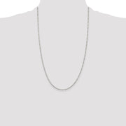 Sterling Silver 1.75mm Figaro Chain