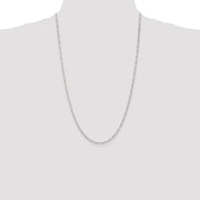 Sterling Silver 2.25mm Figaro Chain