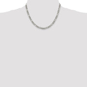 Sterling Silver 5.5mm Figaro Chain